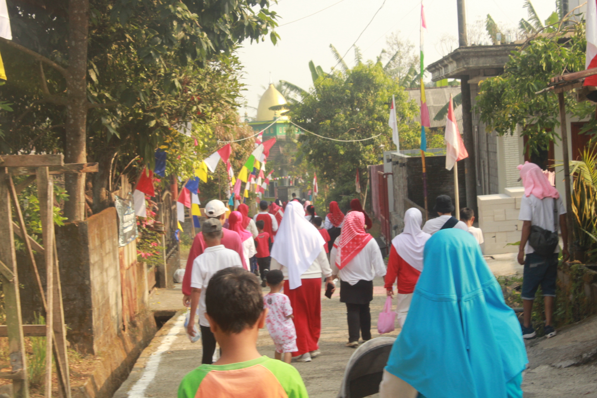 Jalan Sehat Dusun Candi Tanggal 16 Agustus